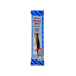 Holiday Item Bocce's Dog Holiday Brushy Stick Coconut & Cranberry 57g