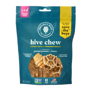 Project Hive Honey & Peanut Butter Medium/Large Dental Dog Chews