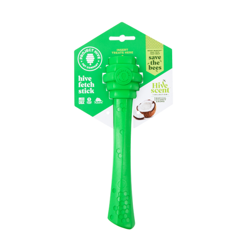 Project Hive Fetch Stick Tropical Coconut Scent Dog Toy