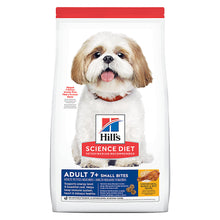 Load image into Gallery viewer, Hill&#39;s Science Diet Adult 7+ Small Bites Chicken Meal, Barley &amp; Rice Recipe 2.27KG Dog Food
