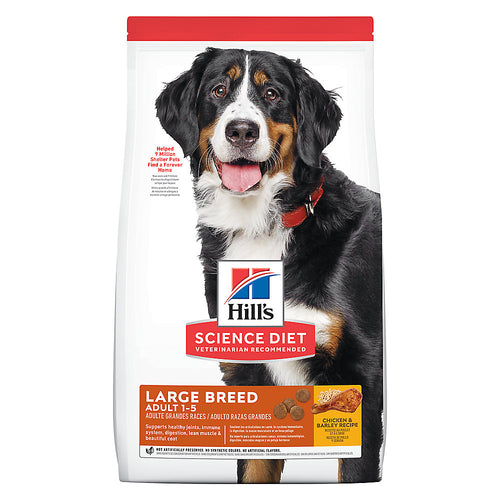 Hill's Science Diet Adult Large Breed Chicken & Barley Recipe 15.9kg Dog Food