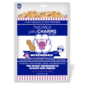Himalayan Yaky Charms Microwavable Cheese & Peanut Butter 2 Pack 42g Dog Treats