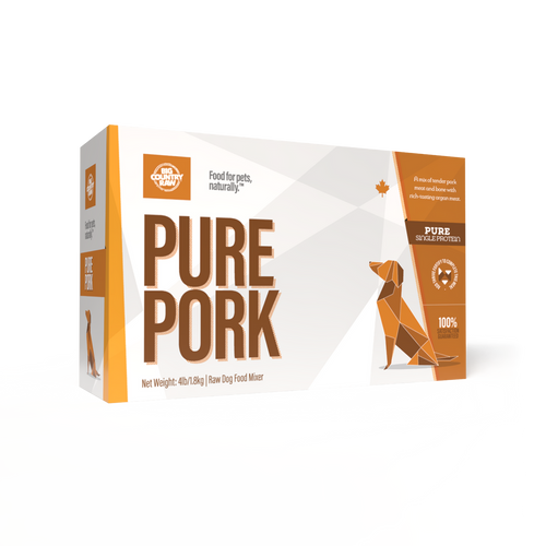 SPECIAL ORDER Big Country Raw Pure Pork CARTON - 4lb