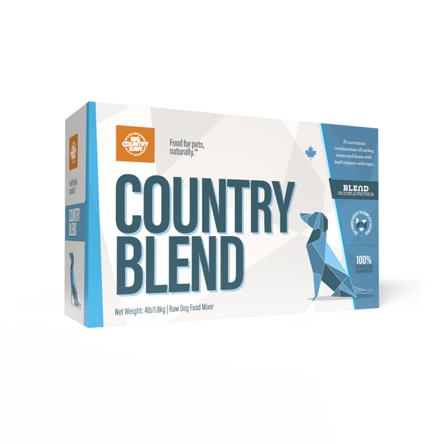 SPECIAL ORDER Big Country Raw Country Blend CARTON - 4 lb