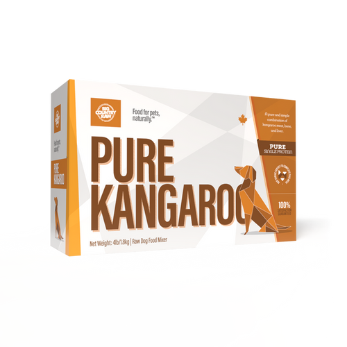 Big Country Raw Pure Kangaroo CARTON - 4 lb