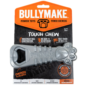 Bullymake Tough Chew Nylon Paw Opener Sliver Chicken Flavour Dog Toy