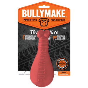 Bullymake Tough Chew Nylon Paw Turkey Leg Red Beef Flavour Dog Toy