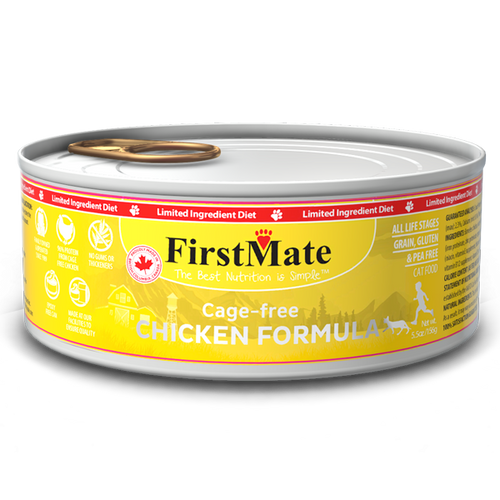 FirstMate Limited Ingredient Cage Free Chicken 156g Canned Cat Food