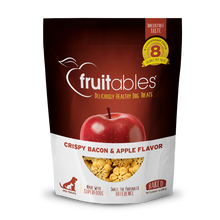 Load image into Gallery viewer, Fruitables Crunchy Bacon &amp; Apple 198g Dog Treats
