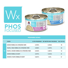 Load image into Gallery viewer, Weruva WX Lowest Phosphorus Tilapia &amp; Tuna In A Hydrating Puree 85g Canned Cat Food