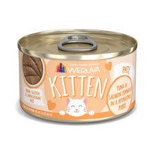 Load image into Gallery viewer, Weruva 85g Kitten Tuna &amp; Salmon in a Hydrating Purée Cat Food