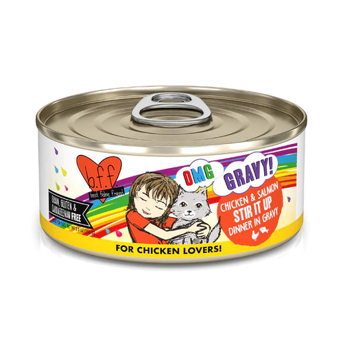 Weruva BFF OMG Chicken & Salmon Stir It Up Cat Food