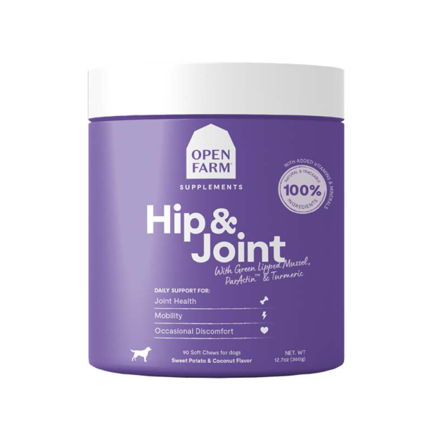 Open Farm Hip & Joint Health Supplement Dog Chews