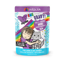 Load image into Gallery viewer, Weruva BFF OMG Beef &amp; Chicken Booya! Cat Food Case 12 x 85g