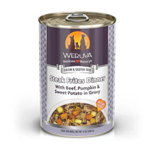 Load image into Gallery viewer, Weruva Steak Frites Dog Food Case 12 x 400g