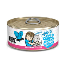 Load image into Gallery viewer, Weruva 156g BFF Minced Tuna &amp; Shrimp Sweethearts Cat Food