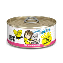 Load image into Gallery viewer, Weruva BFF Minced Tuna &amp; Chicken 4-Eva Cat Food Case 24 x 156g