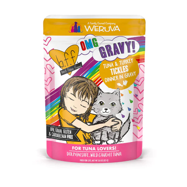 Weruva BFF OMG Tuna & Turkey Tickles Cat Food