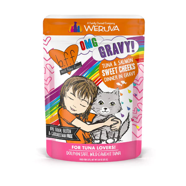 Weruva BFF OMG Tuna & Salmon Sweet Cheeks Cat Food