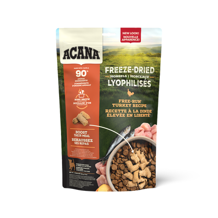 Acana Free-Run Turkey Morsels 227g Freeze Dried Dog Food