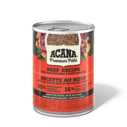 Acana Premium Pate 363g Beef Recipe Canned Dog Food