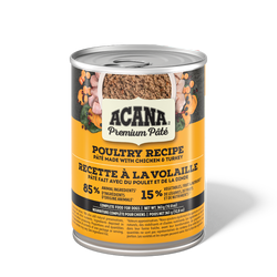Acana Premium Pate 363g Poultry Recipe Canned Dog Food