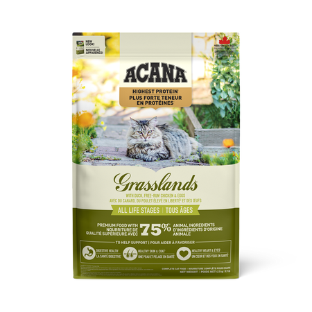 Acana Highest Protein Grasslands Cat Food