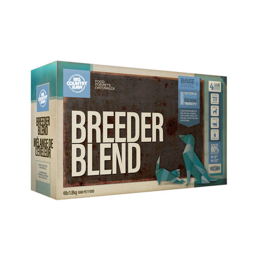 SPECIAL ORDER Big Country Raw Breeder Blend Chicken CARTON - 4 lb