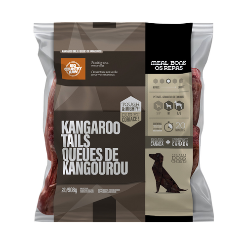 Big Country Raw Kangaroo Tails - 2 lb