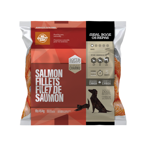 Big Country Raw Salmon Fillets- 1 lb