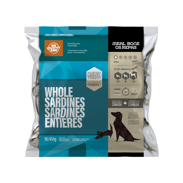Big Country Raw Sardines - 1 lb