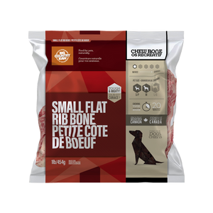 SPECIAL ORDER Big Country Raw Flat Rib Bone Small - 1 lb