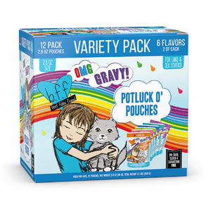 Weruva BFF OMG Potluck O' Pouches Variety Pack Cat Food
