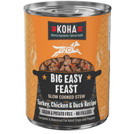 Koha 369g Dog Big Easy Feast Slow Cooked Stew Turkey, Chicken, & Duck Individual 369g SKU 915