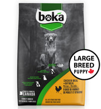 Load image into Gallery viewer, Boka Chicken Large Breed Puppy Dry Dog Food Solution