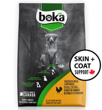 Load image into Gallery viewer, Boka Chicken Skin &amp; Coat Support Dry Dog Food Solution
