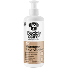 Load image into Gallery viewer, Buddycare 2in1 Coconut 500ml Dog Shampoo &amp; Conditioner