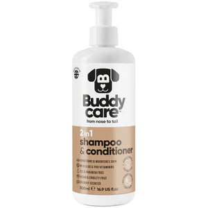 Buddycare 2in1 Coconut 500ml Dog Shampoo & Conditioner