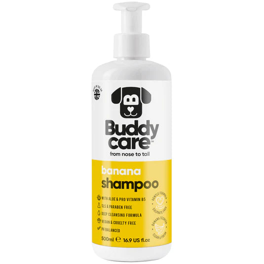 Buddycare Banana 500ml Dog Shampoo