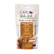 Caru Daily Dish Peanut Butter Smoothies 56g Lickable Treats for Dogs