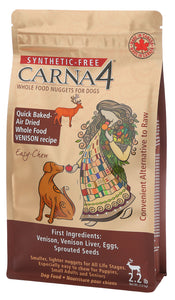 Carna4 Easy Chew Venison Dry Dog Food