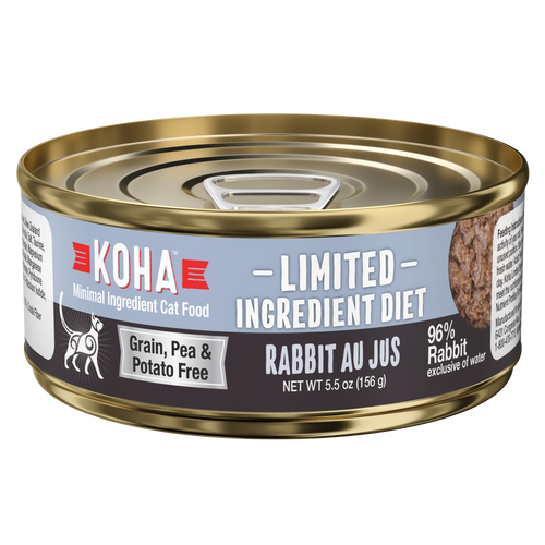 Koha Limited Ingredient Diet Rabbit Au Jus Cat Food