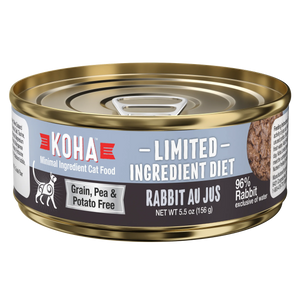Koha Limited Ingredient Diet Rabbit Au Jus Cat Food