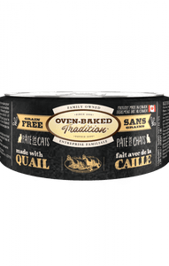 Oven-Baked Tradition Grain-Free Quail Pate Adult Canned Cat Food