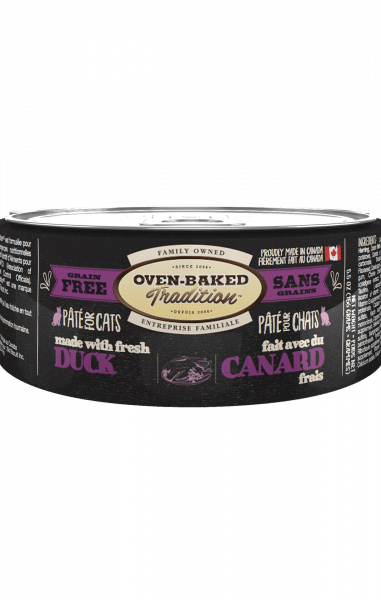 Oven-Baked Tradition Grain-Free Duck Pate Adult Canned Cat Food