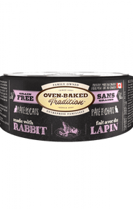 Oven-Baked Tradition Grain-Free Rabbit Pate Adult Canned Cat Food