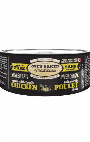 Oven-Baked Tradition Grain-Free Chicken Pate Adult Canned Cat Food
