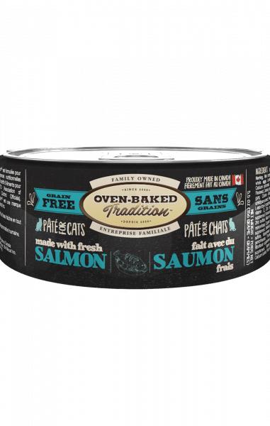 Oven-Baked Tradition Grain-Free Salmon Pate Adult Canned Cat Food