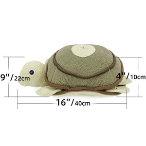 Injoya Turtle Plush Interactive Dog Toy