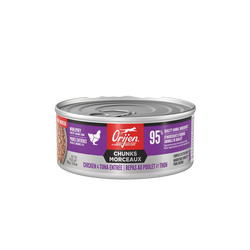 Orijen Chunks & Shreds Chicken & Tuna Kitten 155g Canned Cat Food